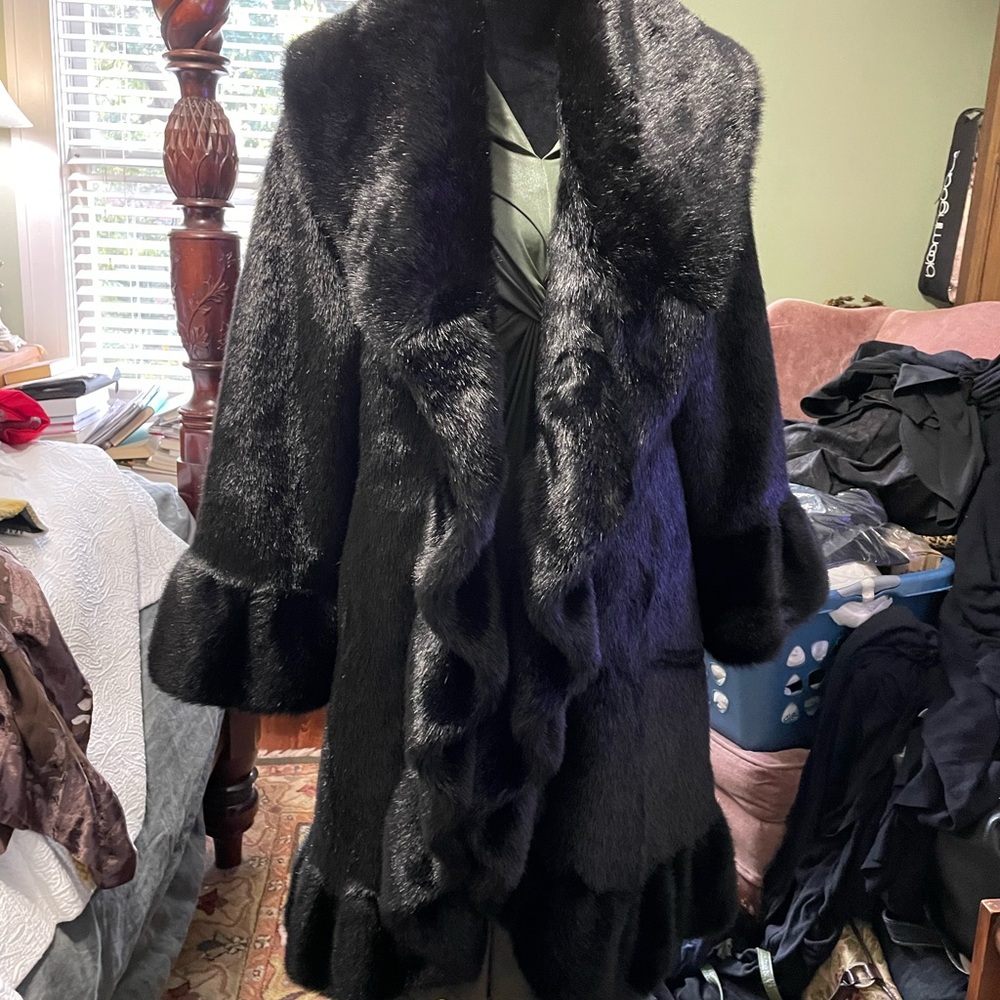 Terry Lewis Faux Fur Coat